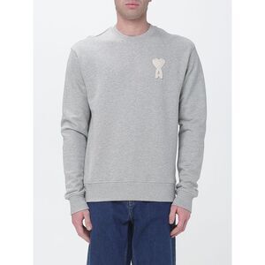 Ami Paris Sweatshirt Men Grey